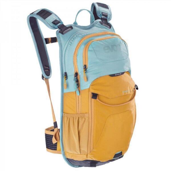 Evoc, Stage 12L Backpack, Aqua blue/Loam, one size