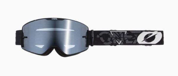 Oneal, B-20 Goggle STRAIN V.22, black/white - gray