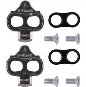 Look, Cleats X-Track, inkl. Elastomer-Plättchen u. Schrauben