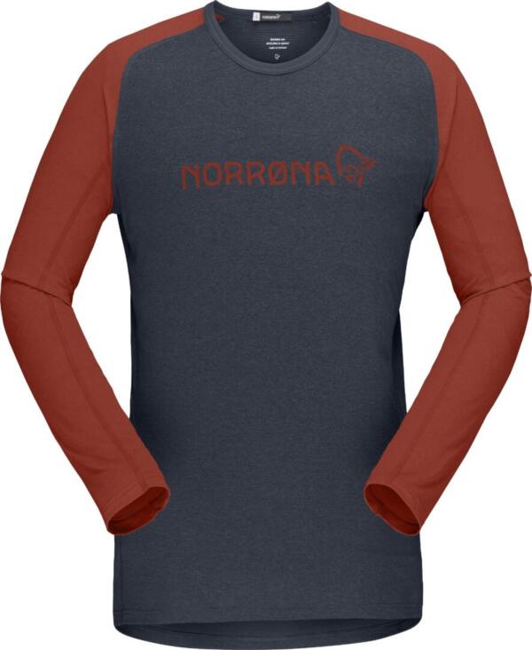 Norrona, fjørå equaliser lightweight Long Sleeve (M), Rooibos