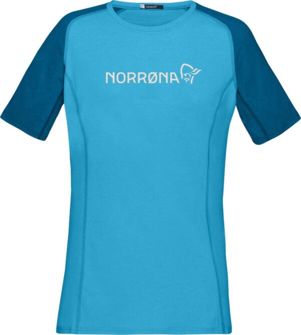 Norrona, fjørå equaliser lightweight T-Shirt (W), Mykonos Blue