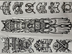 unleazhed GmbH, frame unscratch BP01-S, empire black glossy