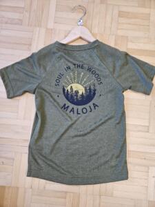 Maloja, PapaverB., Short Sleeve Multisport Jersey, moss