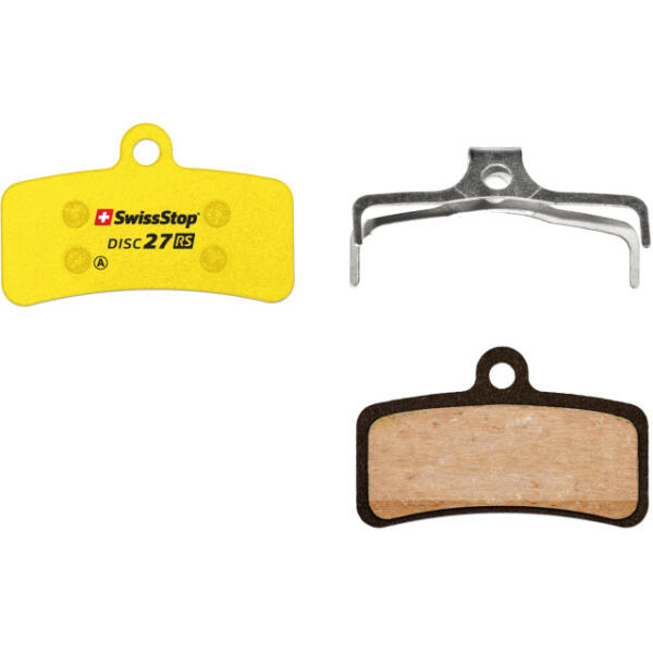 SwissStop, Bremsbelag Disc 27 RS Shimano , 1 Paar, BR-M820/810, BR-M8020, BR-M640, Quadiem/SL/Slate T4