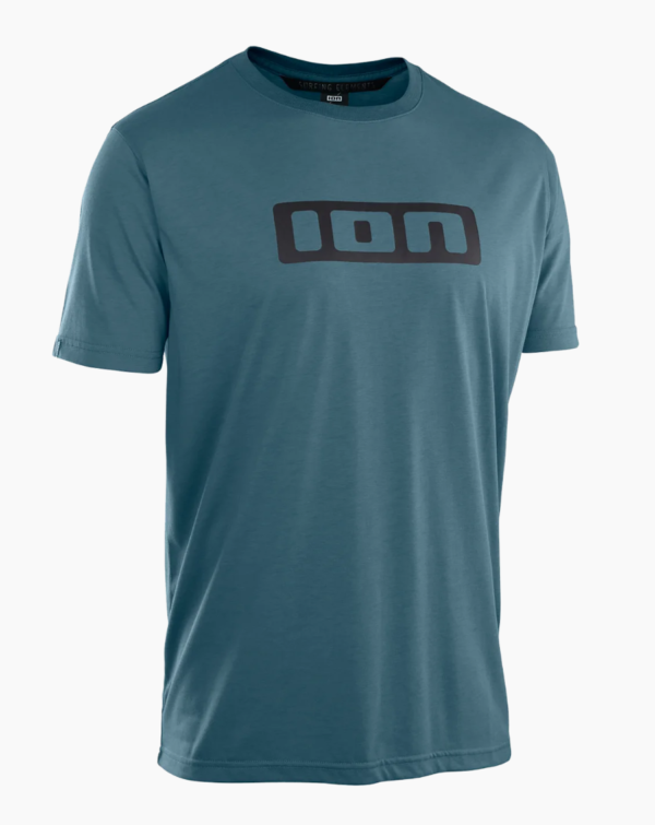ION, Bike Jersey Logo SS DR men, cosmic-blue