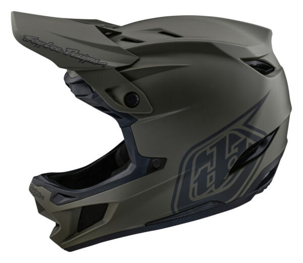 Troy Lee Designs, D4 Composite Helmet - Stealth olive