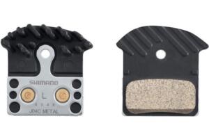 Shimano, Bremsbeläge J04C Metall mit Lamellen Paar