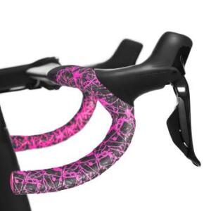 Supacaz, Super Sticky Kush Splat neon pink BT-172 Lenkerband