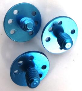 TLD, A1/A2 Screw 3 Pack One Size, Blue