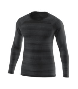 Löffler, M SHIRT L/S TRANSTEX® HYBRID, black