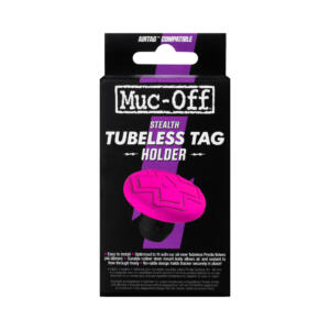 Muc-Off, Tubeless Secure Tag Holder pink/black