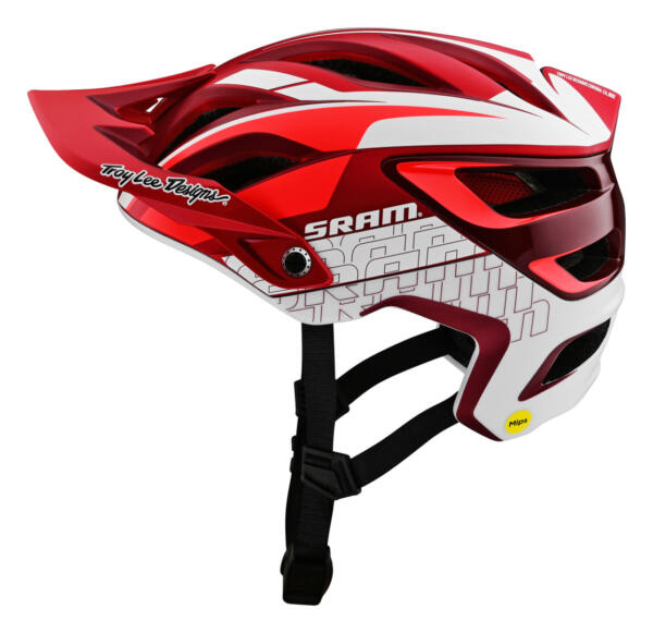 TLD, A3 Helmet - SRAM rot M/L