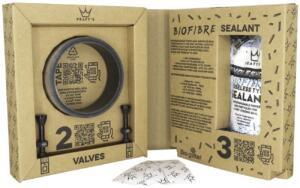 Peaty's, Holeshot Tubeless Conversion Kit, 30mm, Enduro / DH, Felgenband, Tubeless Milch & Ventile