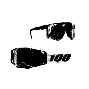 Brillen und Goggles