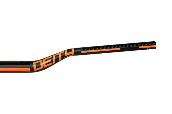 Deity, Racepoint Lenker, 810 mm, 38 mm Rise, 35 mm Lenkerklemmung Black/Orange