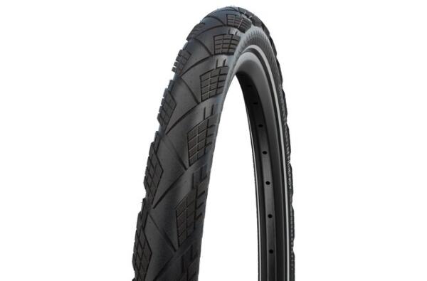 Schwalbe, Marathon Efficiency 28x2.15 Falt mit Reflexstreifen black