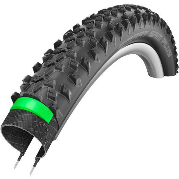 Schwalbe, Drahtreifen Smart Sam Plus Green Guard Schwarz
