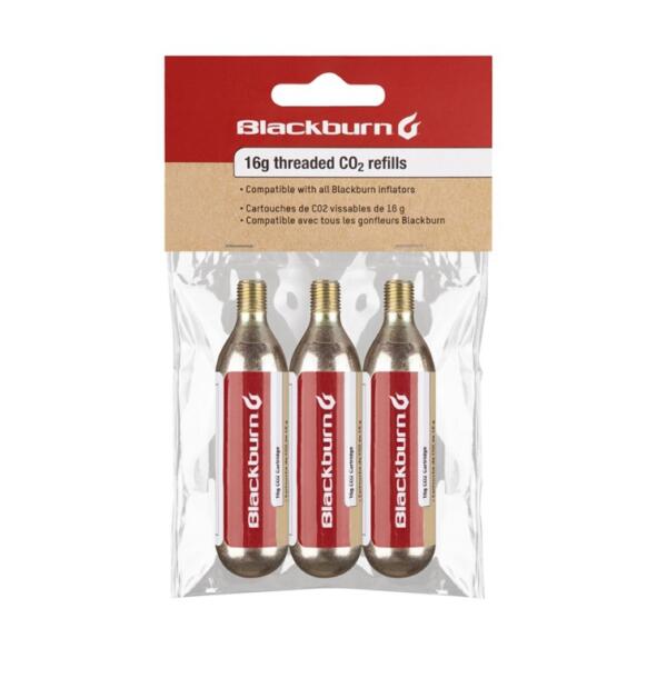 Blackburn,16g Co2 Cartridge 3Pack
