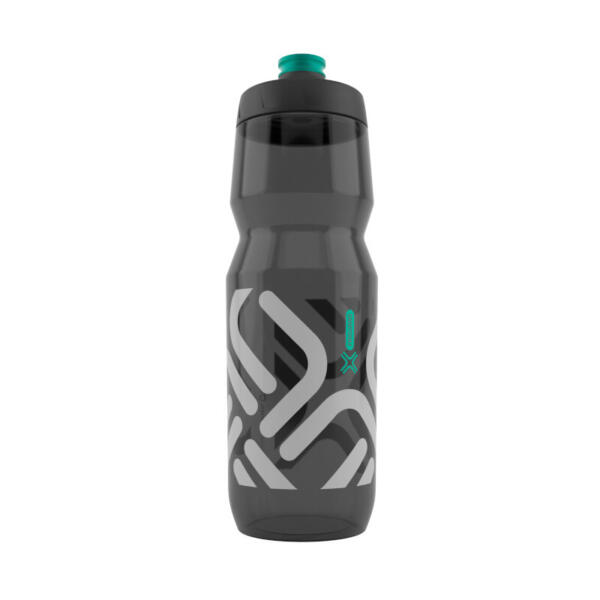 Fidlock, FIDGUARD Trinkflasche 750 ml antibakteriell. Transparent Black/Grey