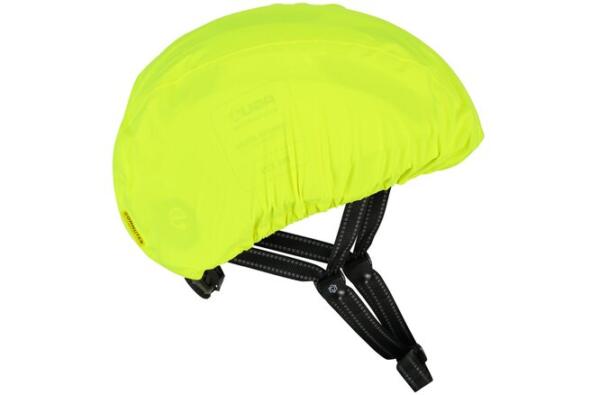 AGU, Commuter Compact Rain Helmet Cover Hi-vis Neon Yellow One Size