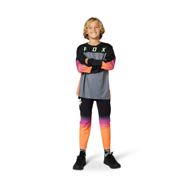 FOX, PANT FOX 23 YTH FLEXAIR DAY GLO ORG, ORANGE