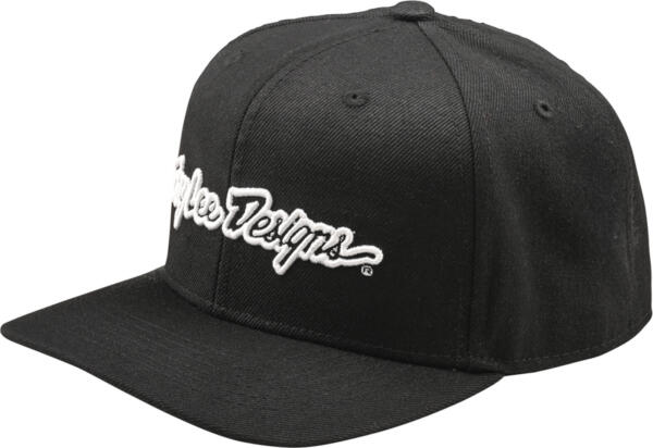 TLD, Curved SnapbackHAT - Signature schwarz