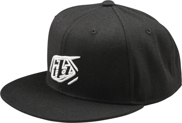 TLD, Flat Bill Snapback - Badge schwarz OS