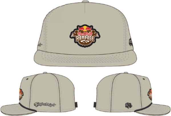 TROY LEE DESIGNS X REDBULL RAMPAGE MIND MELT SNAPBACK CEMENT