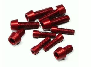 POP-PRODUCTS,  6-Kant Schrauben-Set schwarz