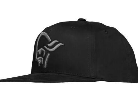 Norrona, 29 Snap back Cap, Caviar