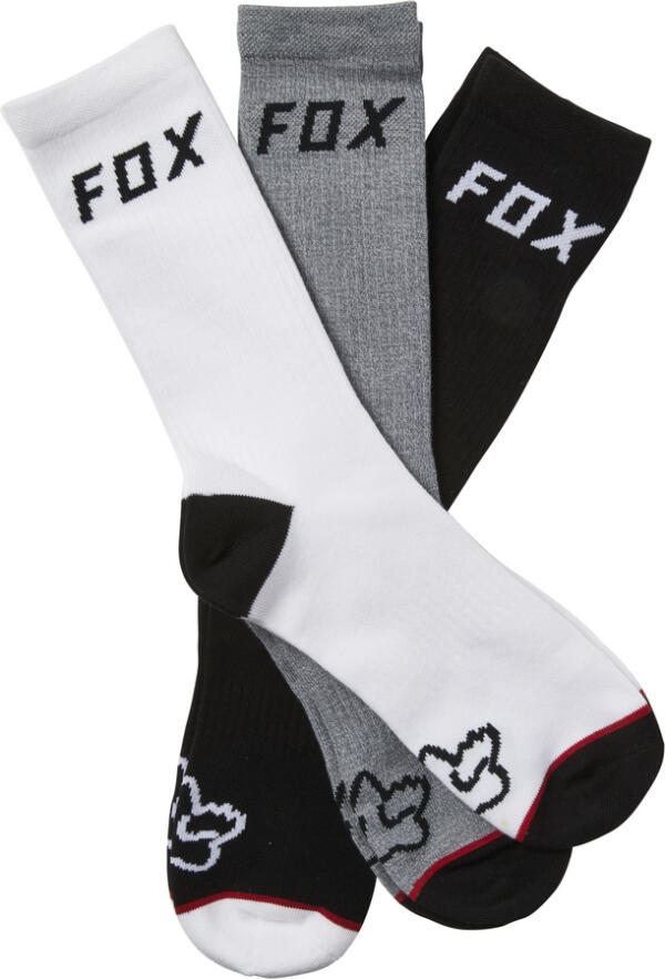 FOX, Socks Fox Crew 3 Pack, Gr. S/M