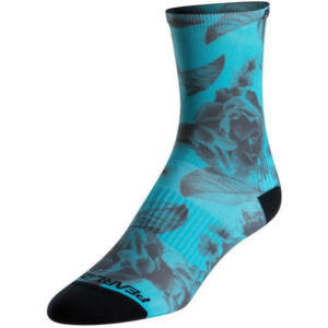 PEARL iZUMi, W PRO Tall Sock, mystic blue floral