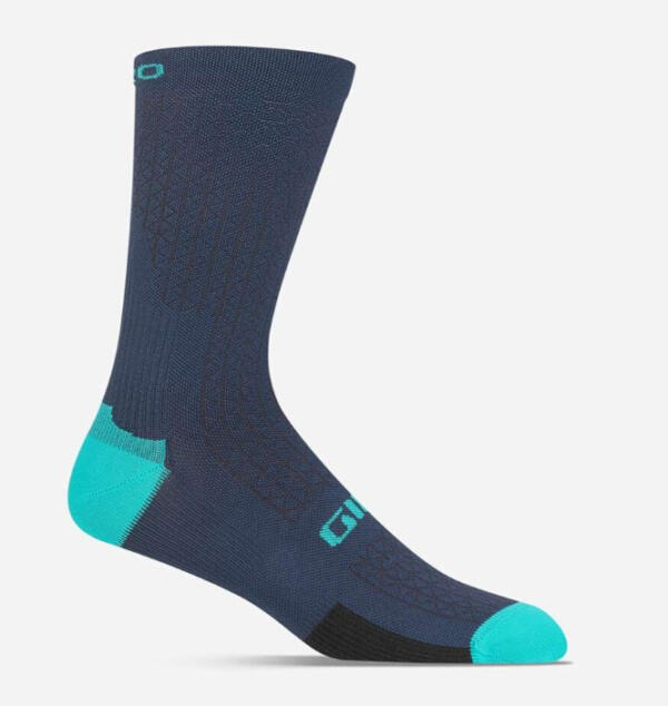 Giro, HRC Sock II phantom blue/screaming teal