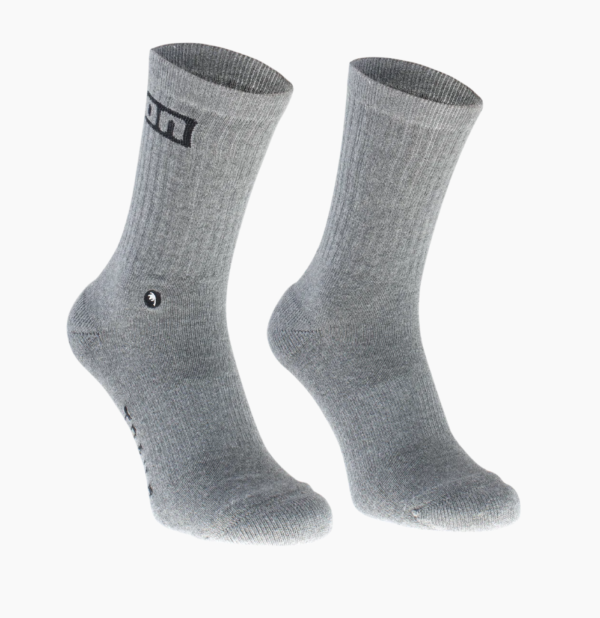 ION, Socks Logo unisex, grey-melange
