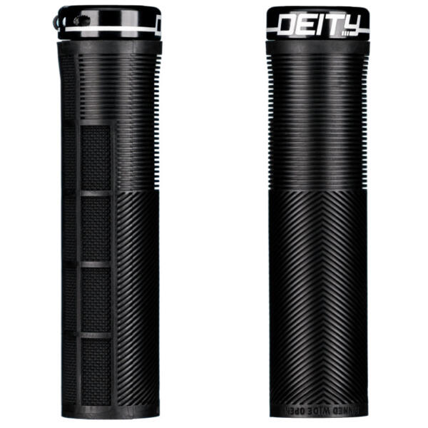 Deity, Knuckleduster, Lock-on Griff, black/black