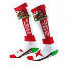 Oneal, PRO MX Sock CALIFORNIA, red/white/brown
