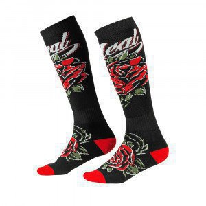 Oneal, PRO MX Sock ROSES, black/red