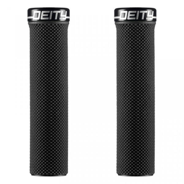 Deity, Slimfit Lock-on Grip. black