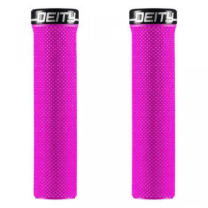 Deity, Slimfit Lock-on Grip. pink