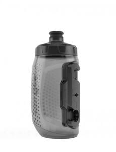 Fidlock Ersatz-Trinkflasche 450 ml mit Flaschenadapter Bottle Connector. Transparent Black.
