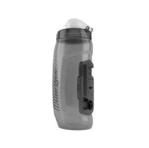 Fidlock Twist Ersatz-Trinkflasche 590 ml mit Flaschenadapter Bottle Connector, OHNE Bike Base, transparent black