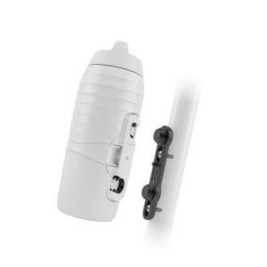 TWIST X KEEGO 600 ml mit Flaschenadapter Bottle Connector, inkl. Twist Bike Base, White