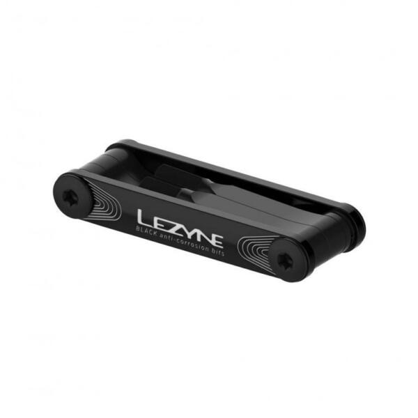 LEZYNE, Werkzeug V Pro 5 Black CrV Bits, Aluminium Side Plates