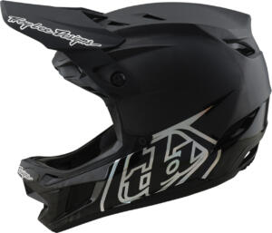 TLD, D4 Carbon Helmet, MIPS,  stealth black-silver