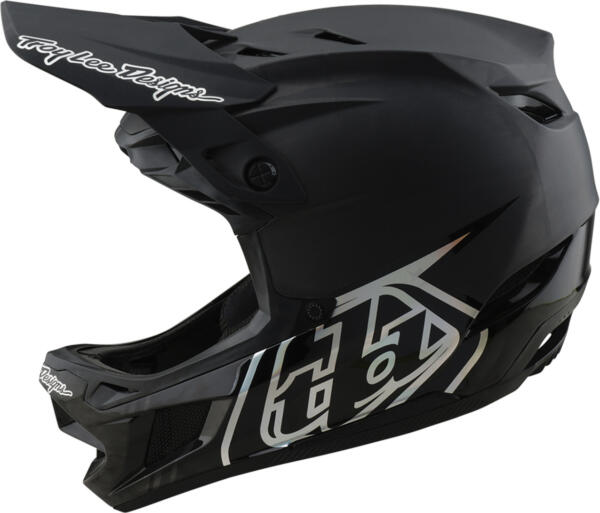 TLD, D4 Carbon Helmet, MIPS,  stealth black-silver