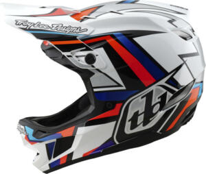 TLD, D4 Composite Helmet, MIPS, Frames, weiss-silber