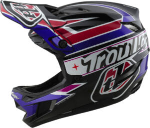 TLD, D4 Polyacrylite Helmet, MIPS, Linear, schwarz