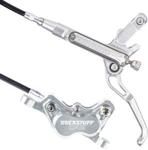 Trickstuff Bremsenset Direttissima, Silber, Postmount/Postmount