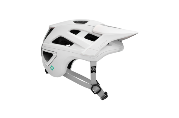 LAZER, MTB Jackal KinetiCore Helm, matte full, white
