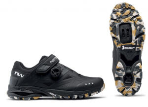 Northwave, Spider Plus 3, black/camo sole